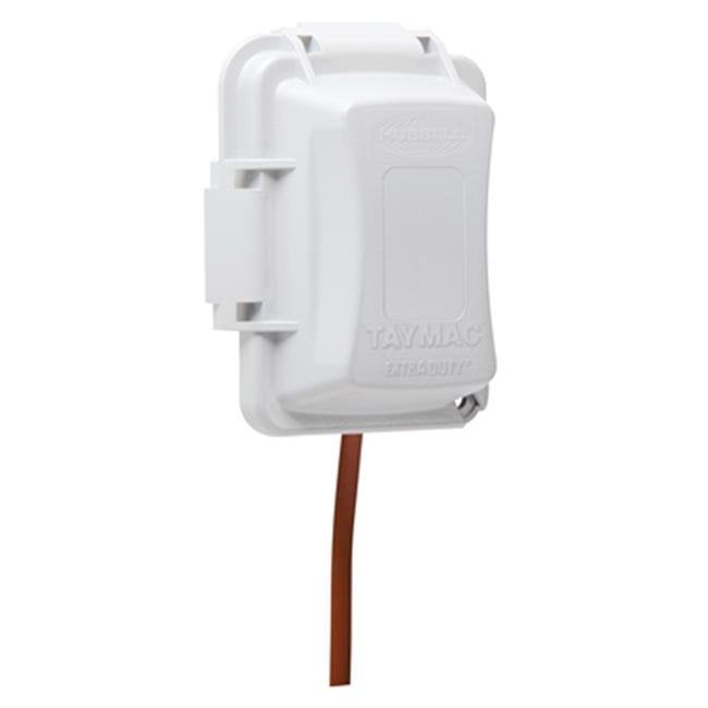 1 Gang Deep Weatherproof in Use Outdoor Outlet Cover Lockable UL Extra Duty Comp for sale online 