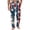 Red(American Flag Stars Striped), variant on 250 Anniversary USA Flag mens pajama pants Soft Patriotic American Flag Stars Striped Pj Pants Loose Elastic Waist Pajamas Pants Holiday America 250 Flag Sleep Bottoms Dark Blue L