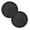 Black 2Pack, variant on 2Pcs Drain Hair Catcher Silicone Hair Stopper With Suction Cup Round Shower Drain Cover Easy To Clean And Install Suit For Bathroom Bathtub Kitchen Strainers