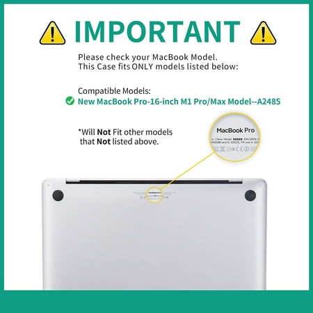 Techprotectus - Colorlife New MacBook Pro 16” Case 2021 Release with Touch ID (Model A2485)