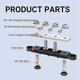 thumbnail image 3 of 250A 12V Barra Colectora BateríA Bloque de DistribucióN EnergíA Car Audio 12 Voltios CC 4 X 3/8 Pulgadas Postes 6 8 Tornillos, 3 of 6