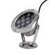 thumbnail image 5 of Foco de fuente colorido impermeable al aire libre llevado de la luz subacuática RGB 12W, 5 of 8