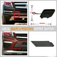 thumbnail image 3 of Trimla Front Tow Cover for 12-15 Mercedes Benz X166 AMG Line Fit GL/GLS 350 400 450 500 63 2012 2013 2014 2015 Bumper Towing Hook Eye Cap A1668855122, 3 of 5