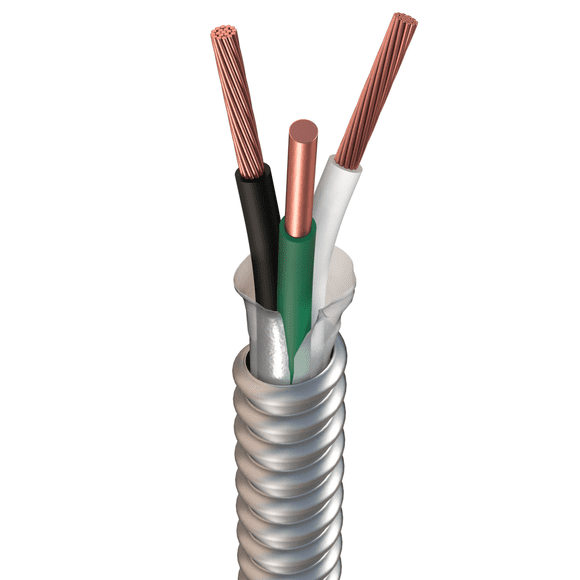12 3 X 25 Ft Stranded Cu Mc Metal Clad Armorlite Cable Www Jatf In