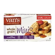 Van's Natural Foods Whole Grain Minis Waffles - 32 CT