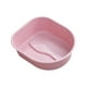 thumbnail image 4 of Bañera para pies Bañera para pies Balde para lavar pies portátil Regalo Barril para baño de pies para pedicura Remojar pies Adultos Pies secos y Rosa, 4 of 8
