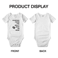 thumbnail image 3 of Started from the Belly Now I'm Here Funny Baby Romper Boy Girl Unisex, 3 of 5