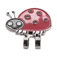 thumbnail image 1 of BRI Clip duradero para gorra de golf de acero inoxidable con marcador de bola magnético, accesorio Ladybug, 1 of 10