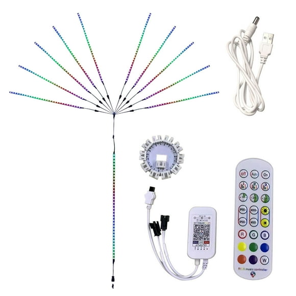 Led Voice Controlled Lamp With Voice Controlled Light Wave Drum Atmosphere Lantern Festival