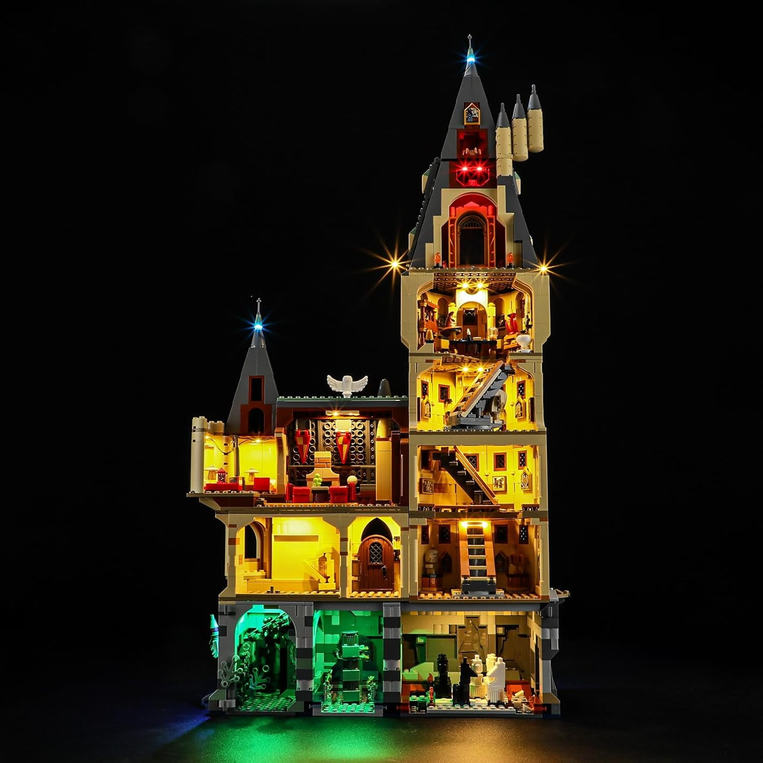 LED Light for Lego-76454 Harry Potter Hogwarts™ Castle: The Main Tower Building Blocks Model (Building Set NOT Included)