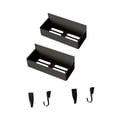 thumbnail image 3 of 2 piezas de estante para especias de refrigerador, soporte para condimentos, estante de almacenamiento de cocina versátil, práctico y profesional para Negro, 3 of 8
