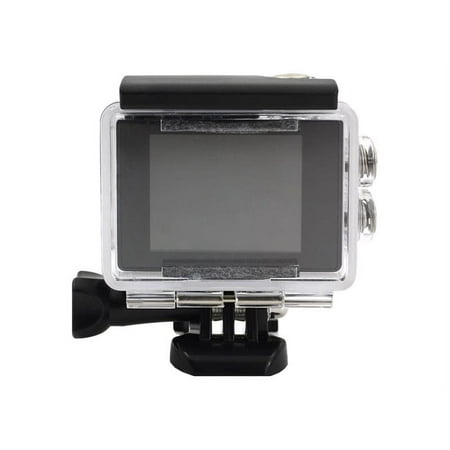 ProHT 720P HD Action Camera - Action camera - 720p - underwater up to 98.4 ft - silver