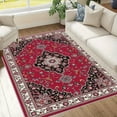 thumbnail image 2 of 3'x5' indoor outdoor carpet roll long carpet bedroom area rug dining room area rug geometric area rug, 2 of 10