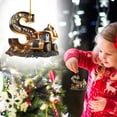 thumbnail image 2 of DJN Up to 70% Off Hangs Personalized Construction Vehicle Letters 2D Flat Acrylic Decorations Excavator Decorations Excavator Christmas Decorations 2024 Acrylic R One Size, 2 of 9