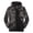 Camouflage, variant on Men Fall Winter Coat Mesh Breathable Hooded Drawstring Long Sleeve Plus Size Zipper Closure Camouflage Print Smooth Mid Length Pockets Elastic Cuff Men Jacket