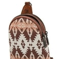 thumbnail image 5 of Wrangler Crossbody Sling Bags for Women Cross Body Purse with Detachable Strap, Light Coffee, 5 of 7
