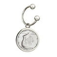thumbnail image 2 of Keychain JFK Bicentennial Half Dollar Coin | Genuine United States Bicentennial Independence Hall Key Chain | Men’s Accessories - American Coin Treasures, 2 of 3