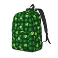 thumbnail image 1 of Easygdp Happy St. Patrick's Day5 Mochila de Lona Resistente para Laptop, Compatible con Laptops de 15 a 17 pulgadas, Ideal para Escuela, Trabajo y Viajes-Small, 1 of 5