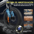thumbnail image 3 of Bicicleta Eléctrica Plegable Honey Whale S10 Blanco, 3 of 7