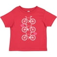 thumbnail image 3 of Inktastic Biking Bicycle Silhouette Girls Toddler T-Shirt, 3 of 5