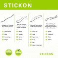 thumbnail image 2 of Juego de herramientas para raspar y masajear Gua Sha STICKON de acero inoxidable, 2 of 7