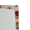 thumbnail image 3 of Ambesonne Emoji Fitted Sheet, Colorful Faces and Branches, King Size, Eggshell Multicolor, 3 of 3