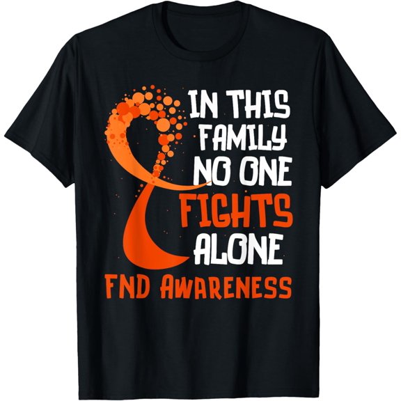 Premium Comfort - Functional Neurological Disorder Awareness FND Ribbon Family T-Shirt