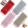 thumbnail image 5 of 4 Color Purse Bottoms for Crocheting PU Leather Crochet Bag Bottom Base for DIY Knitting Crochet Bags Tote, 5 of 5