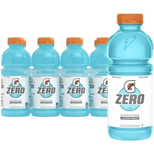 Gatorade Zero Sugar Glacier Freeze, 20 fl oz Bottles, 8 Pack
