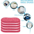 thumbnail image 4 of 10 Pack Kitchen Dish Sponges Scrubber Non-Scratch Multi-Purpose Dishcloths, Sponge Along with Heavy Duty Scouring Power - Effortless Cleaning of Dishes, Pots and Pans, 4 of 12