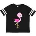 thumbnail image 3 of Inktastic Cute Flamingo, Baby Flamingo, Pink Flamingo, Bird Girls Toddler T-Shirt, 3 of 5