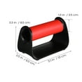 thumbnail image 2 of CRILSTYLEO 1Pair Workout Equipment Push Up Handles for Floor Use with Enhanced Stability Red, 2 of 8