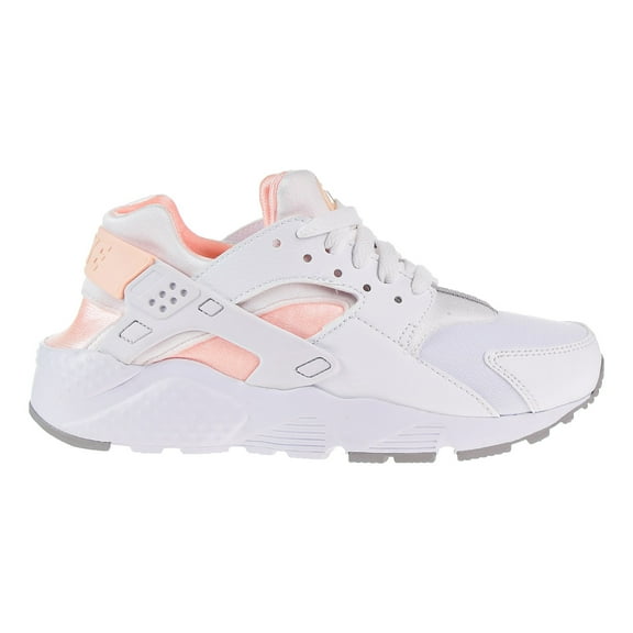 Nike Huarache Big Kids Running Shoes White/Crimson Tint 654280-110
