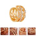 thumbnail image 3 of 1Pc Ear Bone Clip Decorative Ear Cuff Fashionable Earring Woman C-shape Jewelry, 3 of 8