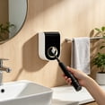 thumbnail image 4 of Wall Mounted Automatic Toothpaste Dispenser with No-Drill Design, Bathroom Accessory Storage Rack, Easy Install Squeezer Holder for Home Bathroom Organization and Washroom Decor, Black, 4 of 7