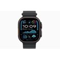 thumbnail image 2 of Restored Apple Watch Ultra 2 49mm Titanium (LTE) w/ Black Ocean Band (Open Box), 2 of 6