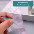 thumbnail image 2 of Quilting Ruler Plastic Craft Ruler Upgrades for Precise Sewing & Craft Projects, 2 of 9