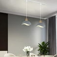 thumbnail image 6 of Kiven H Track Pendant Lightning, 1 Light Modern H Track Lighting Iron Pendant Lights with Iron Shade,E26 Socket(Bulb Not Included), 6 of 7