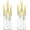 2pcs, variant on Gaderth 5 Arm Acrylic Candelabra Centerpieces, Tall Clear Candle Holder, Christmas Centerpieces for Tables, Candlesticks Holder for Wedding Fireplace Party Decor