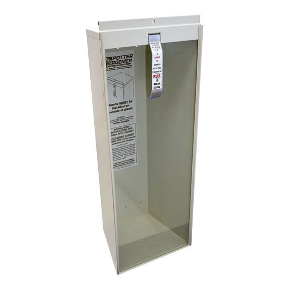 Econ Fire Extinguisher Cabinet, Surface Mount, 24 in Height, 10 lb 9752-IC