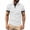 White, variant on Muscularfit Work Shirts T Shirt Men Ringer Oversized Polo Shirts T-Shirt Bronze Collared Short Sleeve Casual Shirts for Men,XXXL