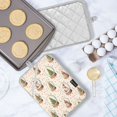 thumbnail image 5 of 2 Pack Pot Holders for Kitchen Heat Resistant Hot Pads Sets for Cooking Baking Snow Globe Pattern, 5 of 7