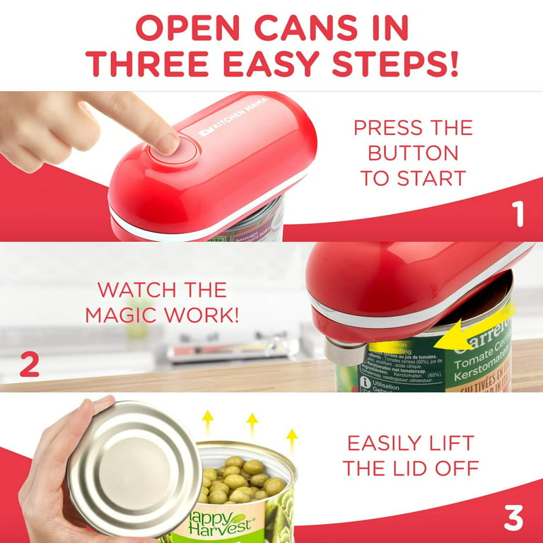 Mini Electric Can Opener- Best For Smaller Hands 