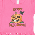 thumbnail image 3 of Inktastic Happy Halloween Kittens in a Pumpkin Girls Toddler Dress, 3 of 4