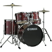 Yamaha GM2F56BGG Gigmaker Standard 5-Piece Drum Set with Hardware, Burgundy Glitter