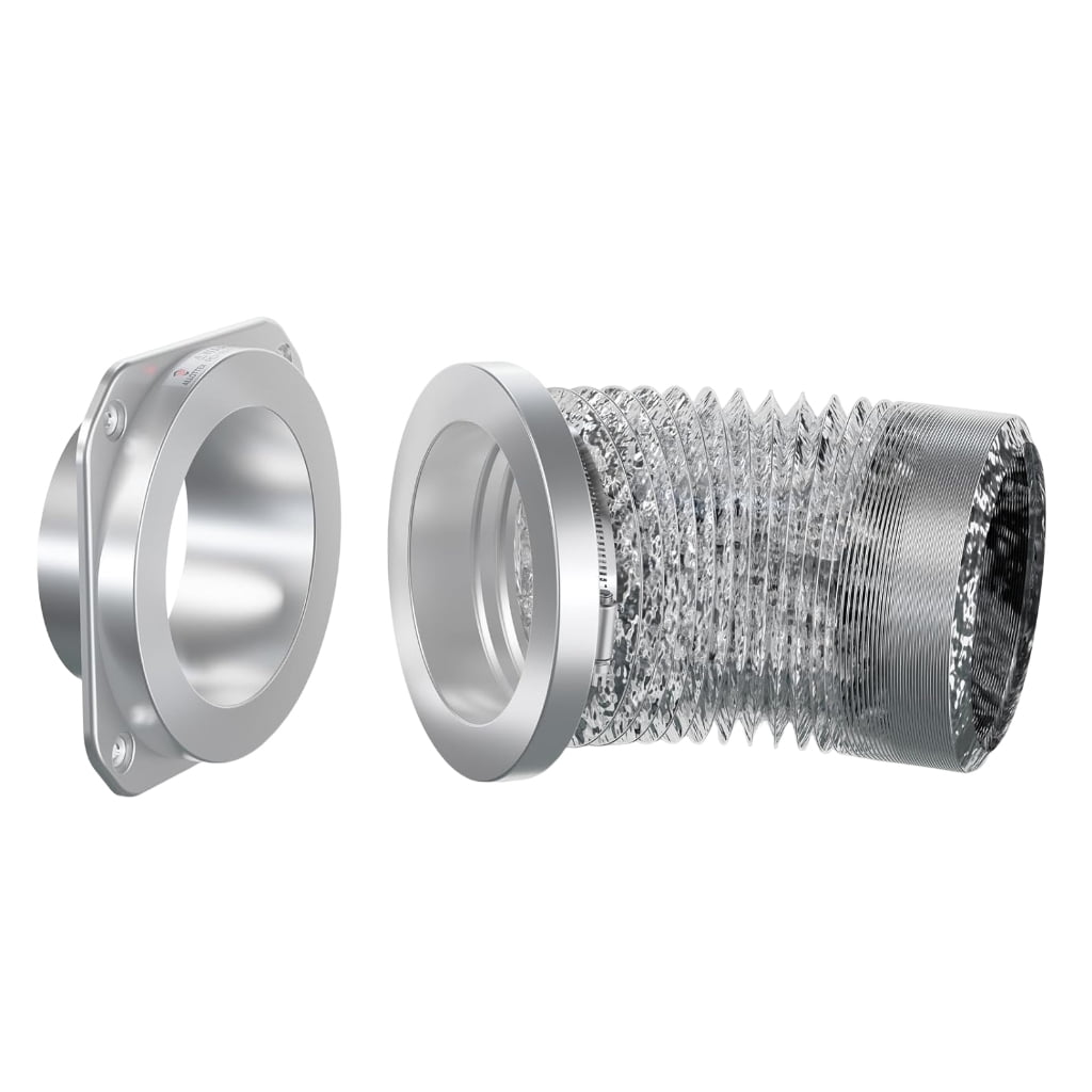 MOMOJIA Tool Easy Magnetic Dryer Exhaust Elbow 180 Degree Bend Ventilation Connector