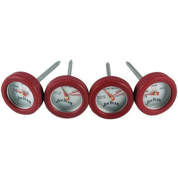 Jim Beam JB0134 Poultry & Steak Mini Thermometers, 4 pk