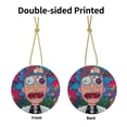 thumbnail image 3 of Rick And Morty Christmas Ceramic Round Ornaments Print Decorative Hanging Ornaments For Xmas Tree Holiday Party Decoration 1 Pcs, 3 of 9
