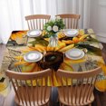 thumbnail image 3 of Sunflower Retro Table Cloth Waterproof Tablecloths, Farmhouse Vintage Botanical Floral Tablecloth Dining Table Cover for Kitchen Party Tabletop Outdoor, Rectangle Tablecloth 60x102 Inch, 3 of 9
