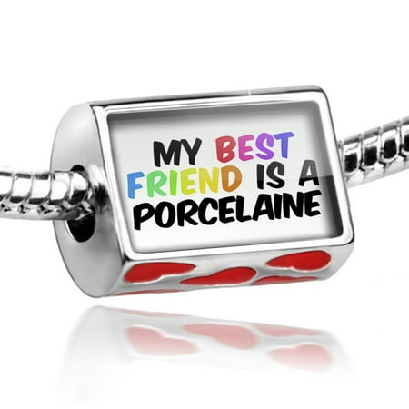 Bead My best Friend a Porcelaine Dog from France Charm Fits All European
